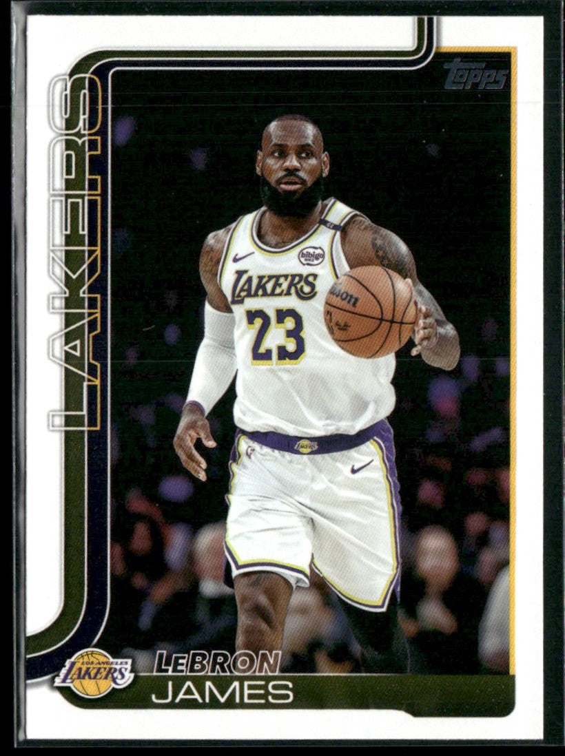 LeBron James 2025 Topps #150 Los Angeles Lakers