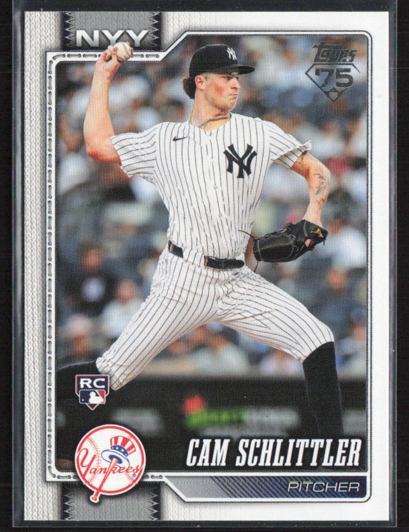 Cam Schlittler 2026 Topps RC #111 New York Yankees
