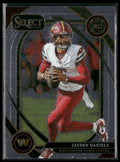 Jayden Daniels 2025 Panini Select Club #217 Washington Commanders