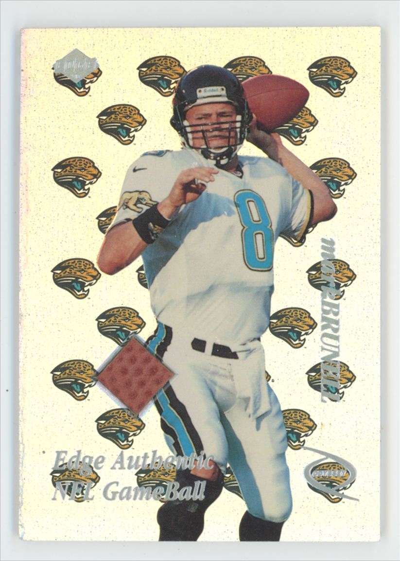 Mark Brunell 1998 Collector's Edge NFL Game Ball #MB Jacksonville Jaguars