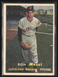 Don Mossi 1957 Topps #8 Cleveland Indians