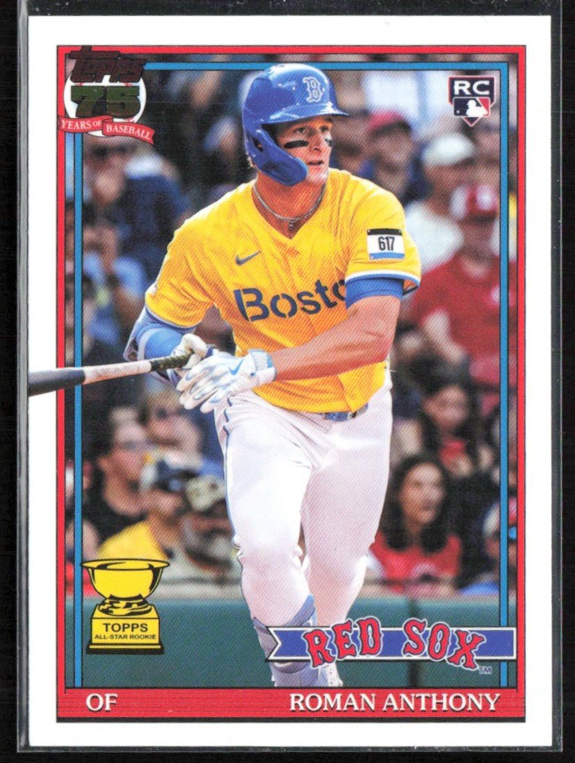 Roman Anthony 2026 Topps 1991 Design RC #T91-71 Boston Red Sox
