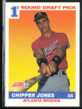 Chipper Jones 1991 Score RC #671 Atlanta Braves