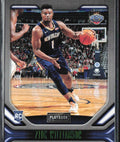 Zion Williamson 2019 Panini Chronicles Playbook Green RC #169