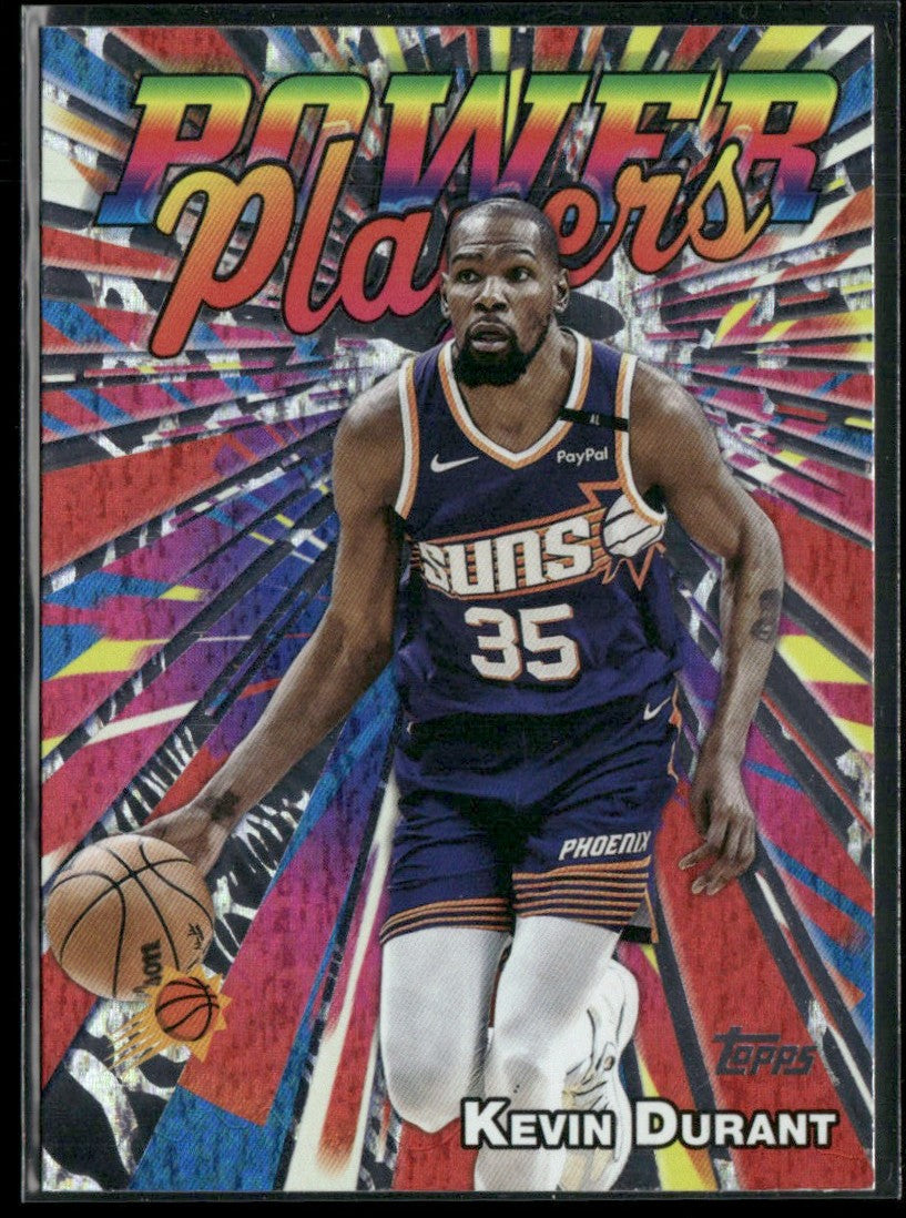 Kevin Durant 2025 Topps Power Players #PP-6 Phoenix Suns
