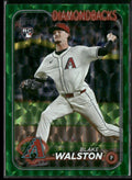 Blake Walston 2024 Topps Update Green Crackle Foilboard RC /499 #US29
