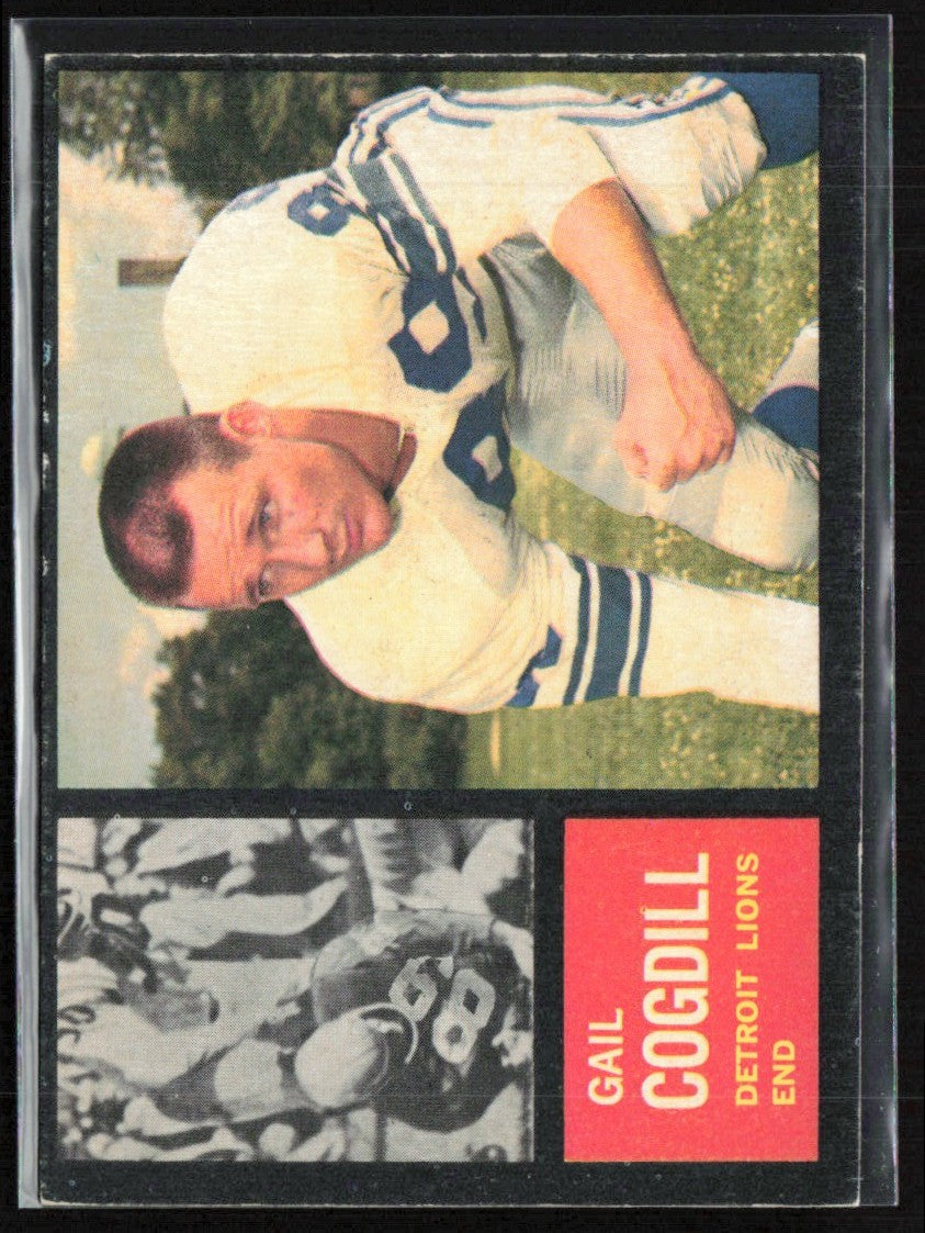 Gail Cogdill 1962 Topps #53 Detroit Lions