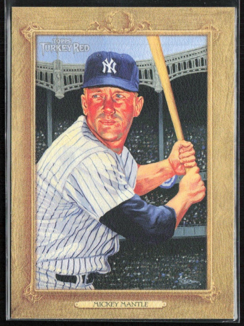 Mickey Mantle 2007 Topps Turkey Red #167 New York Yankees
