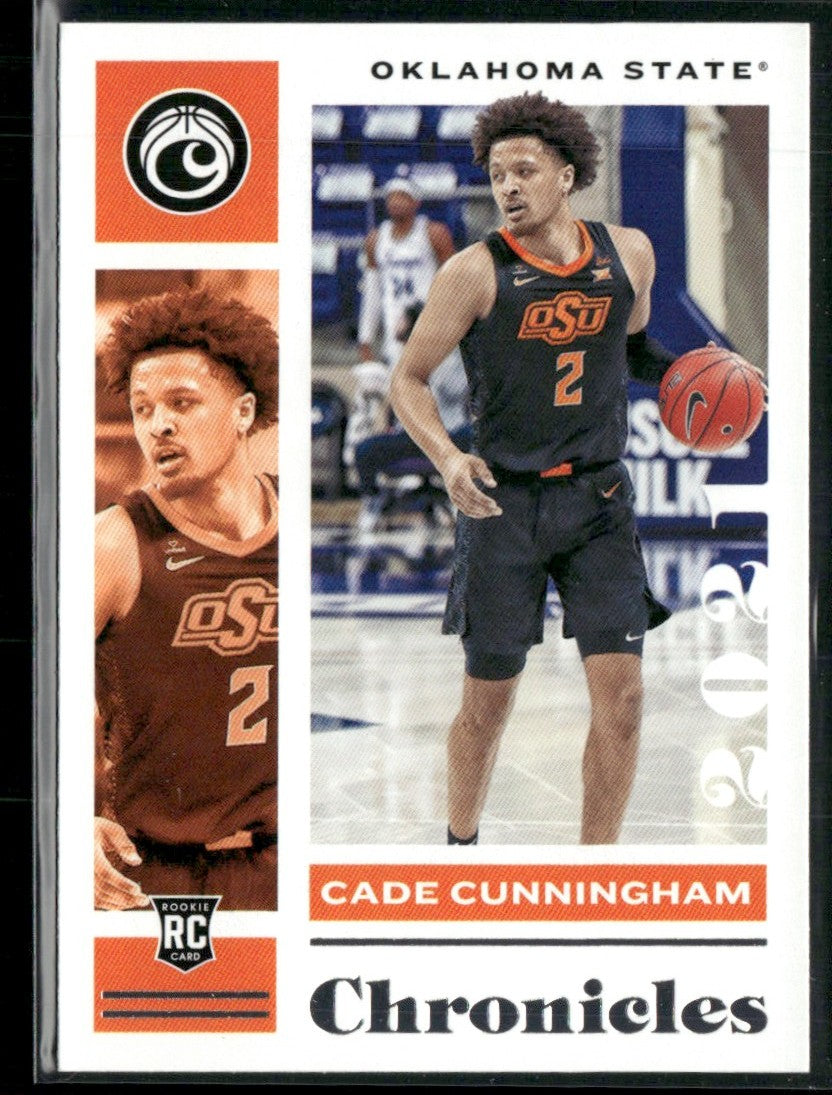 Cade Cunningham 2021 Panini Chronicles Draft Picks RC #1 Detroit Pistons