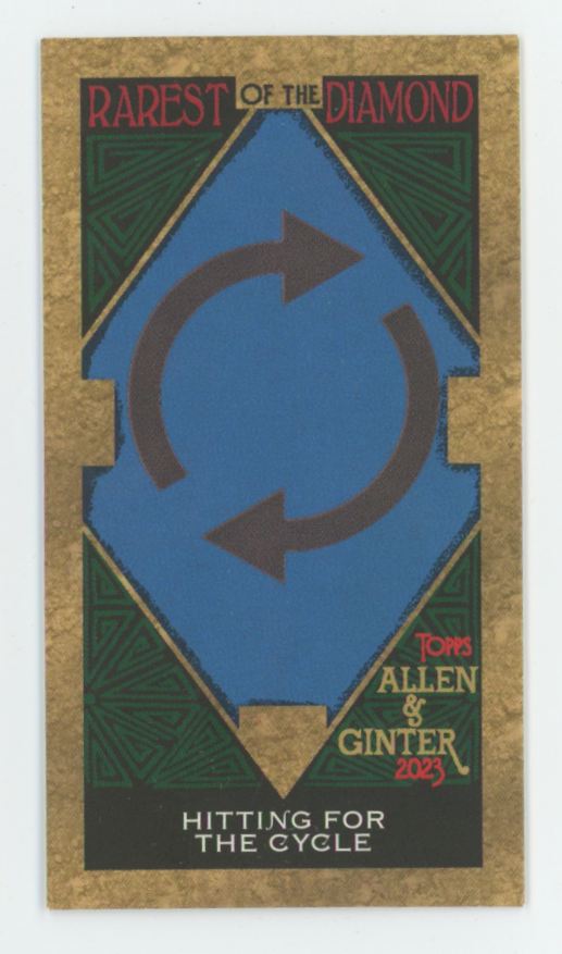 Hitting for the Cycle 2023 Topps Allen & Ginter Mini Rarest of the Diamond