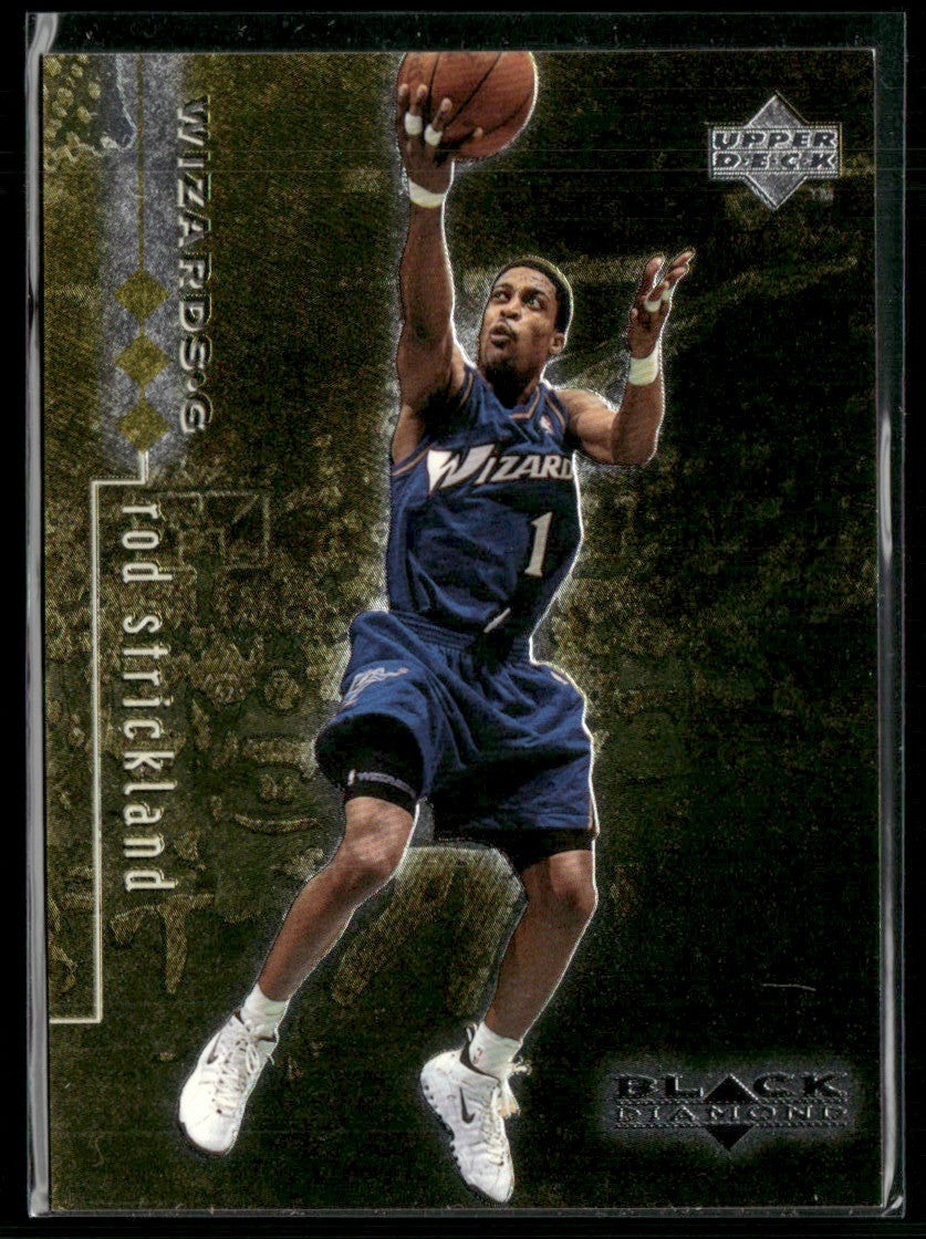 Rod Strickland 1998 Upper Deck Black Diamond Triple /1500 #88 Washington Wizards