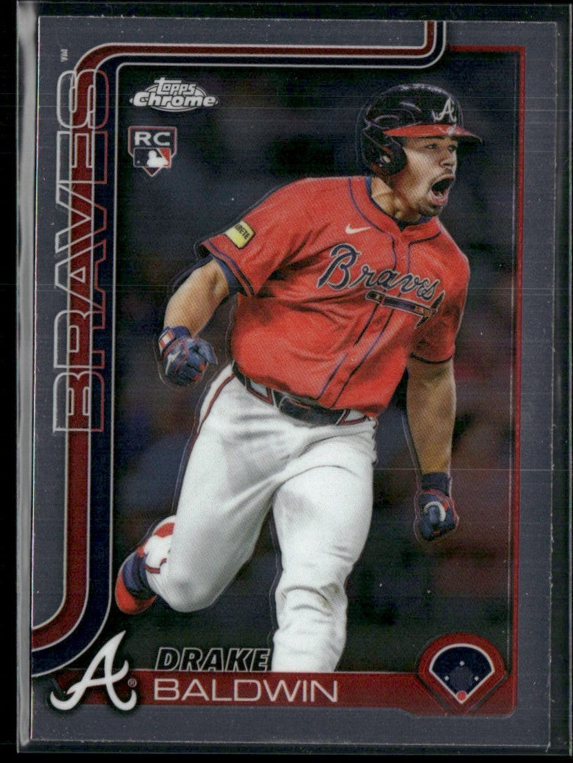Drake Baldwin 2025 Topps Chrome Update RC #USC96 Atlanta Braves
