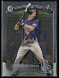 Charlie Condon 2025 Bowman Chrome 1st #BCP-75 Colorado Rockies