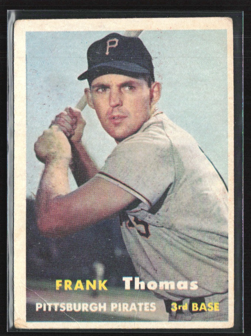 Frank Thomas 1957 Topps #140 Pittsburgh Pirates