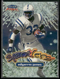 Edgerrin James 1999 Fleer Focus Sparklers #7S Indianapolis Colts