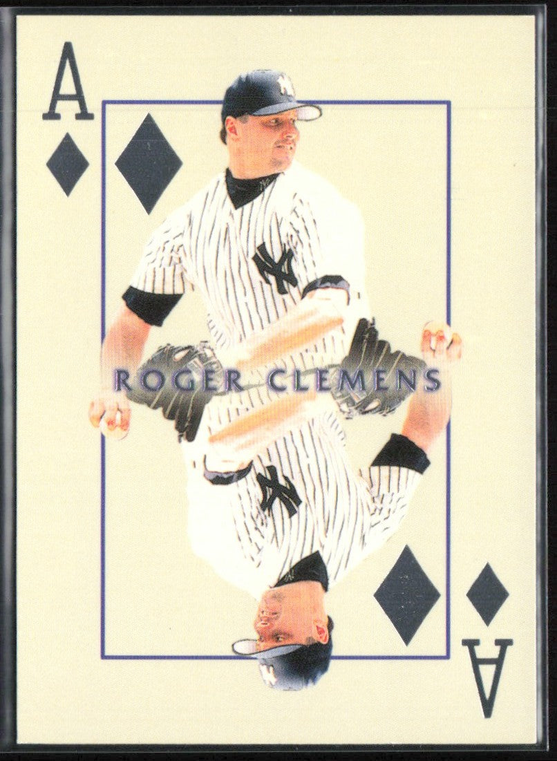 Roger Clemens 2000 Pacific Invincible Diamond Aces #13 New York Yankees