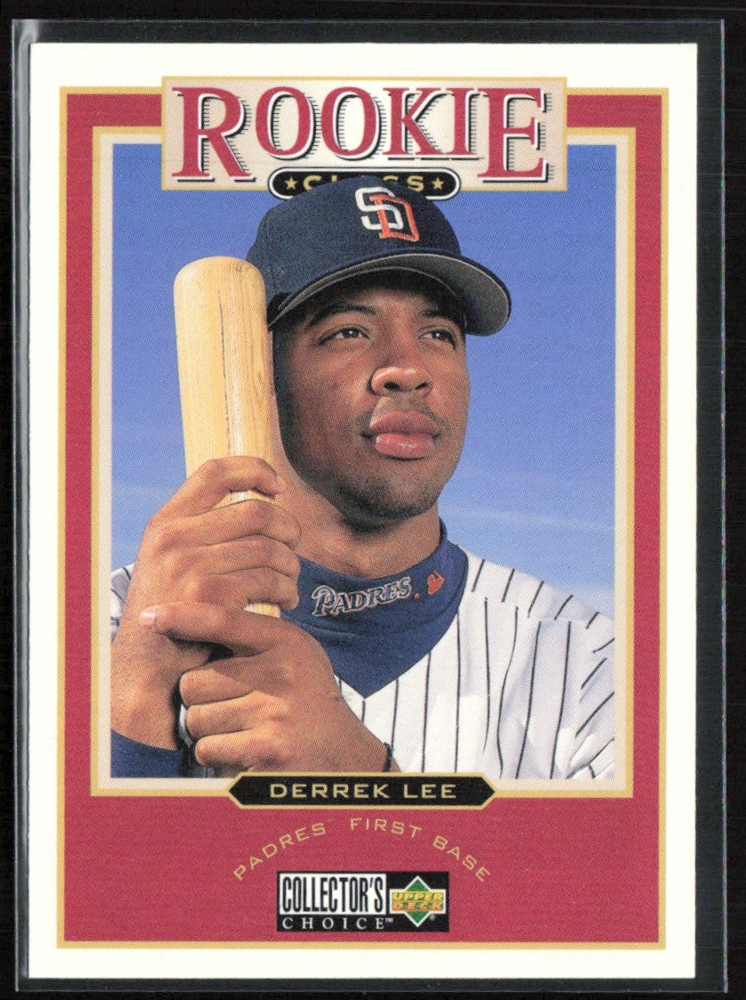 Derrek Lee 1997 Collector's Choice RC #476 San Diego Padres