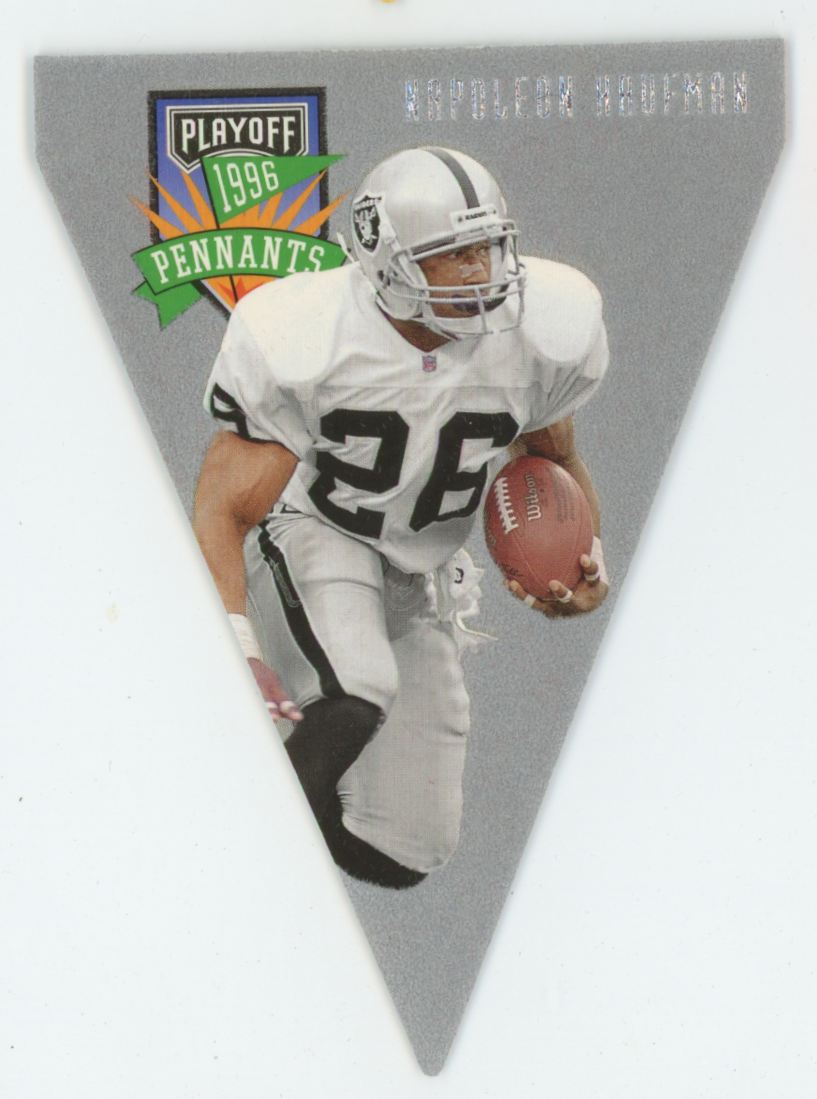 Napoleon Kaufman 1996 Playoff Contenders Pennants #26 Oakland Raiders