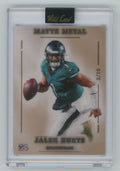 Jalen Hurts 2026 Wild Card Matte Metal /10 Philadelphia Eagles