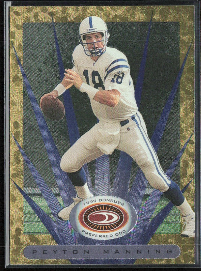 Peyton Manning 1999 Donruss Preferred QBC #93 Indianapolis Colts