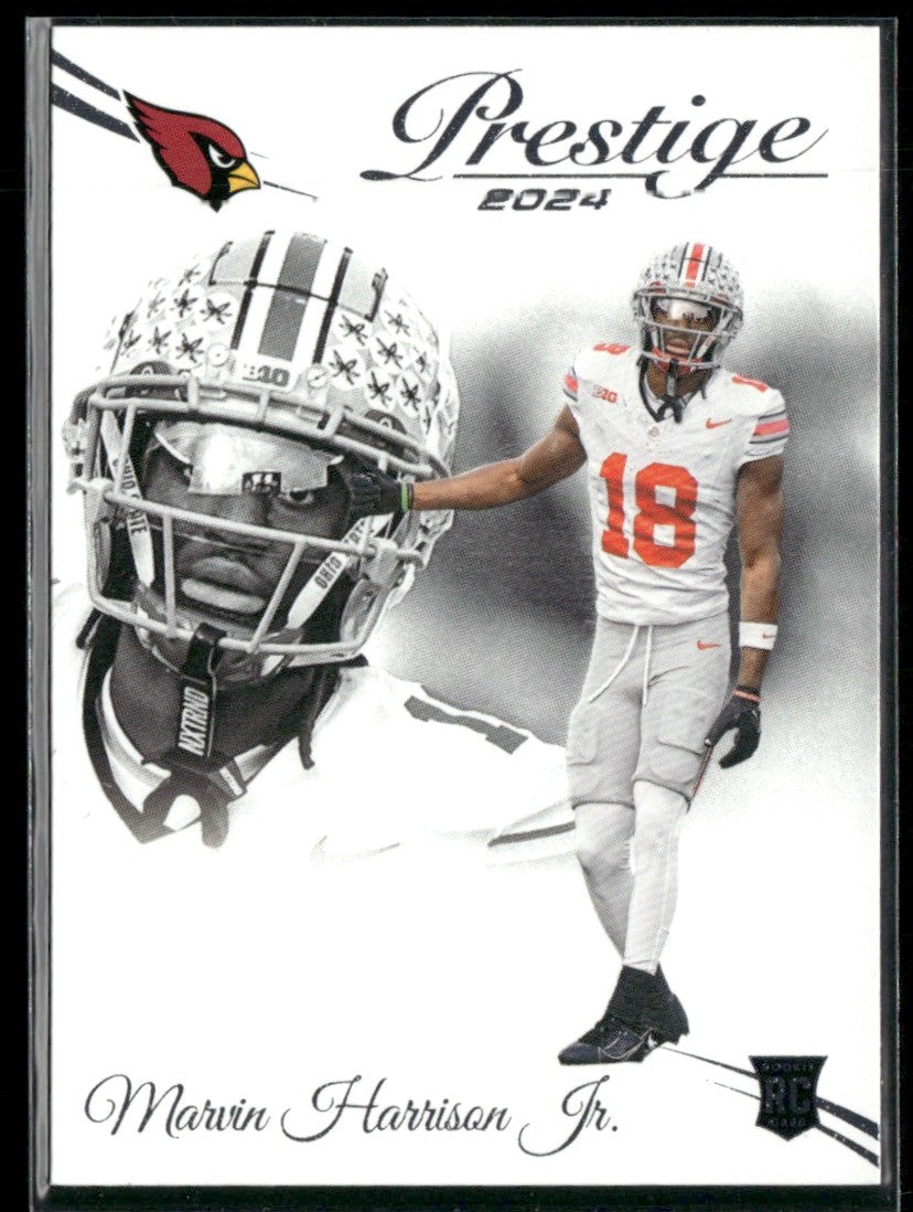 Marvin Harrison Jr. 2024 Panini Prestige RC #303 Arizona Cardinals