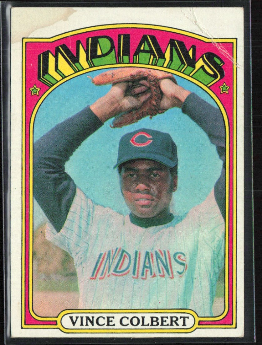 Vince Colbert 1972 Topps #84 Cleveland Indians