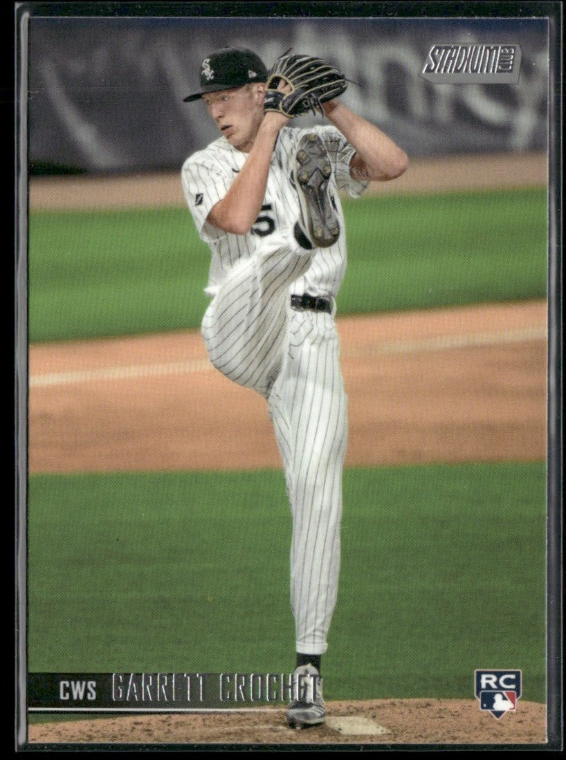 Garrett Crochet 2021 Topps Stadium Club RC #18 Chicago White Sox