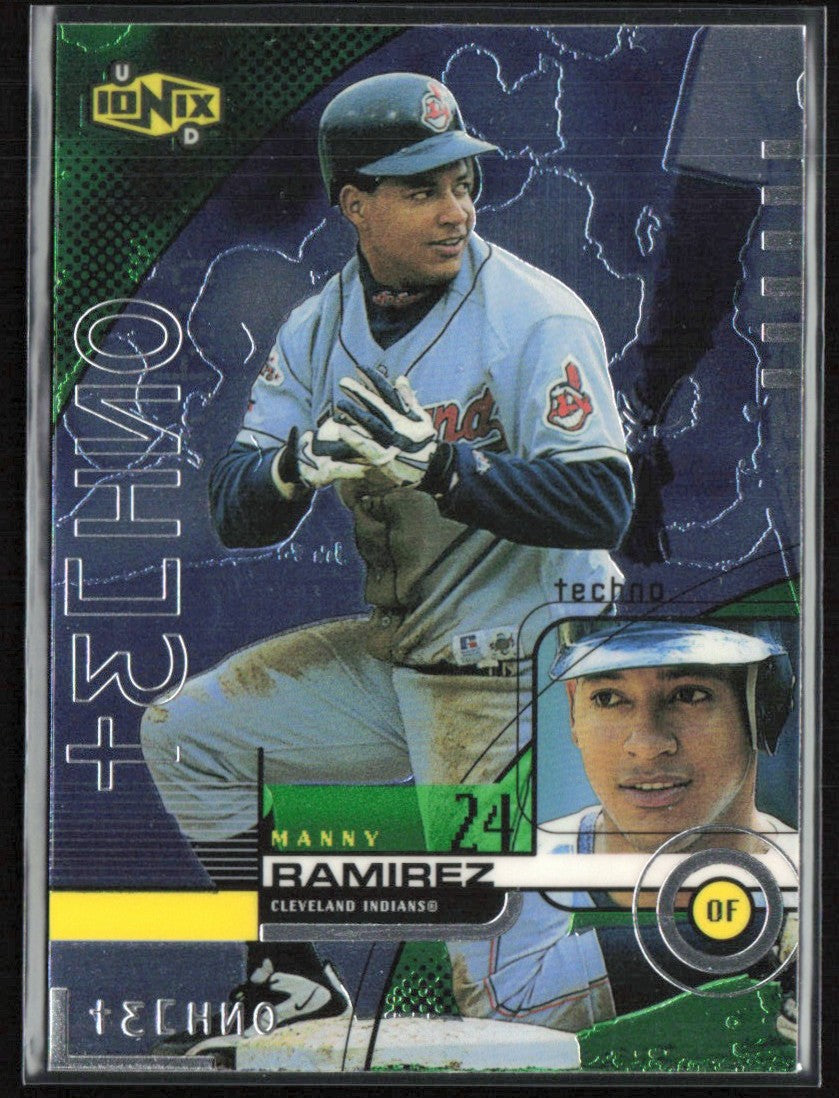 Manny Ramirez 1999 UD Ionix Techno #R73 Cleveland Indians