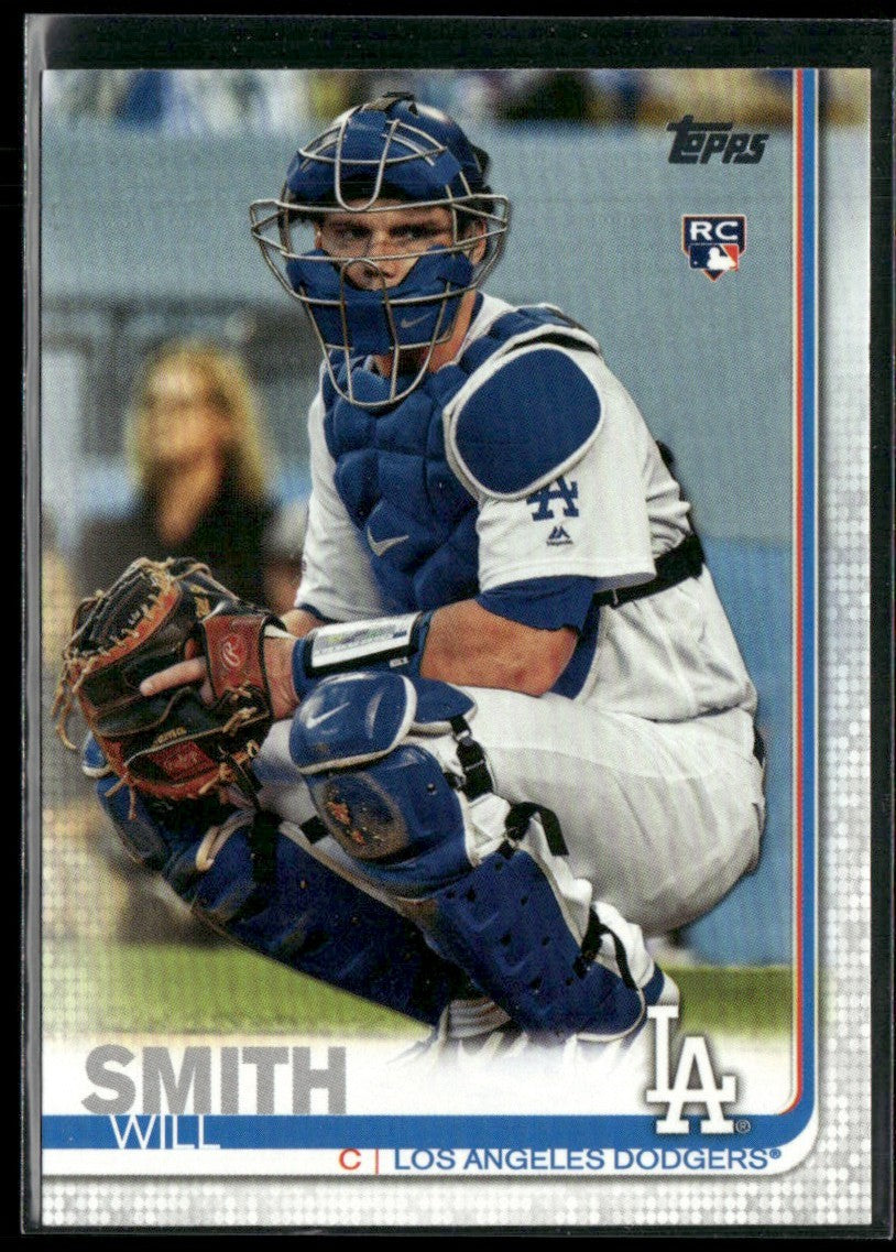 Will Smith 2019 Topps Update RC #US199 Los Angeles Dodgers