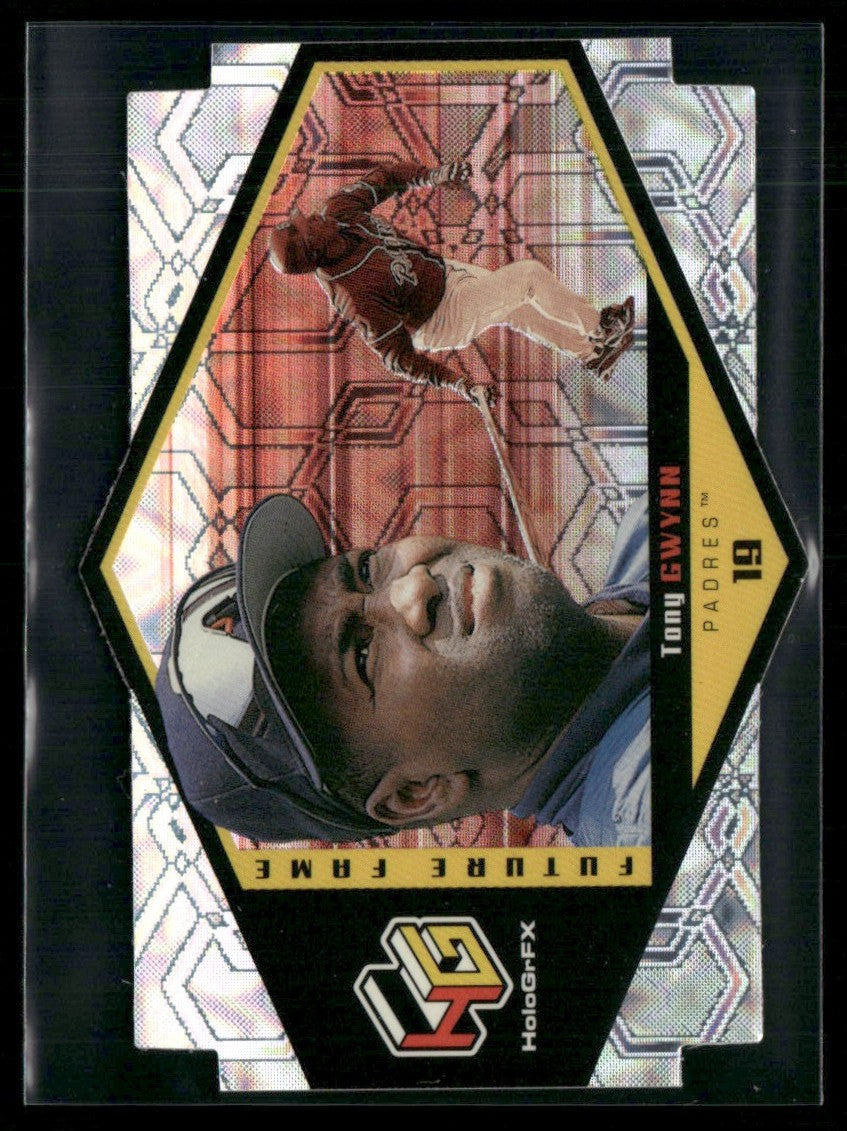 Tony Gwynn 1999 Upper Deck HoloGrFX Future Fame #19 San Diego Padres