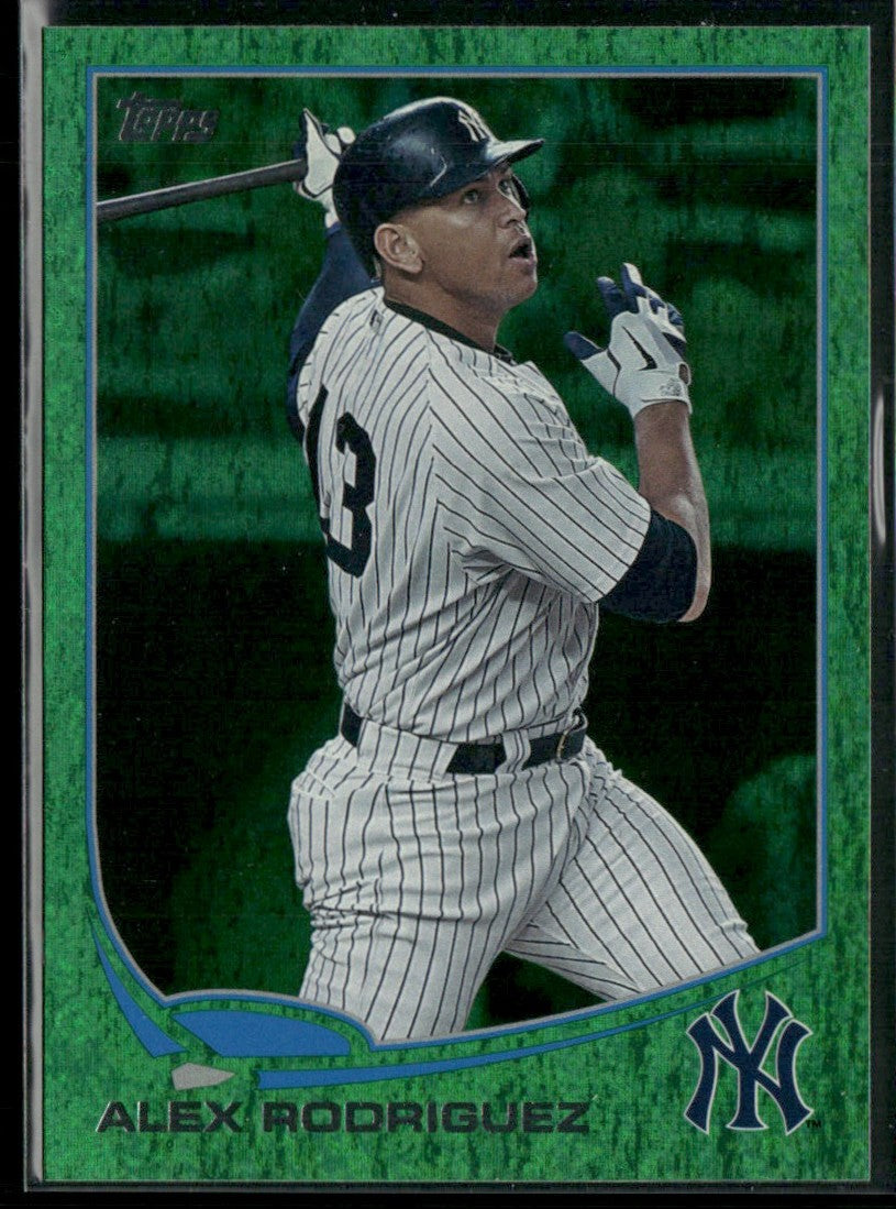 Alex Rodriguez 2013 Topps Emerald #213 New York Yankees