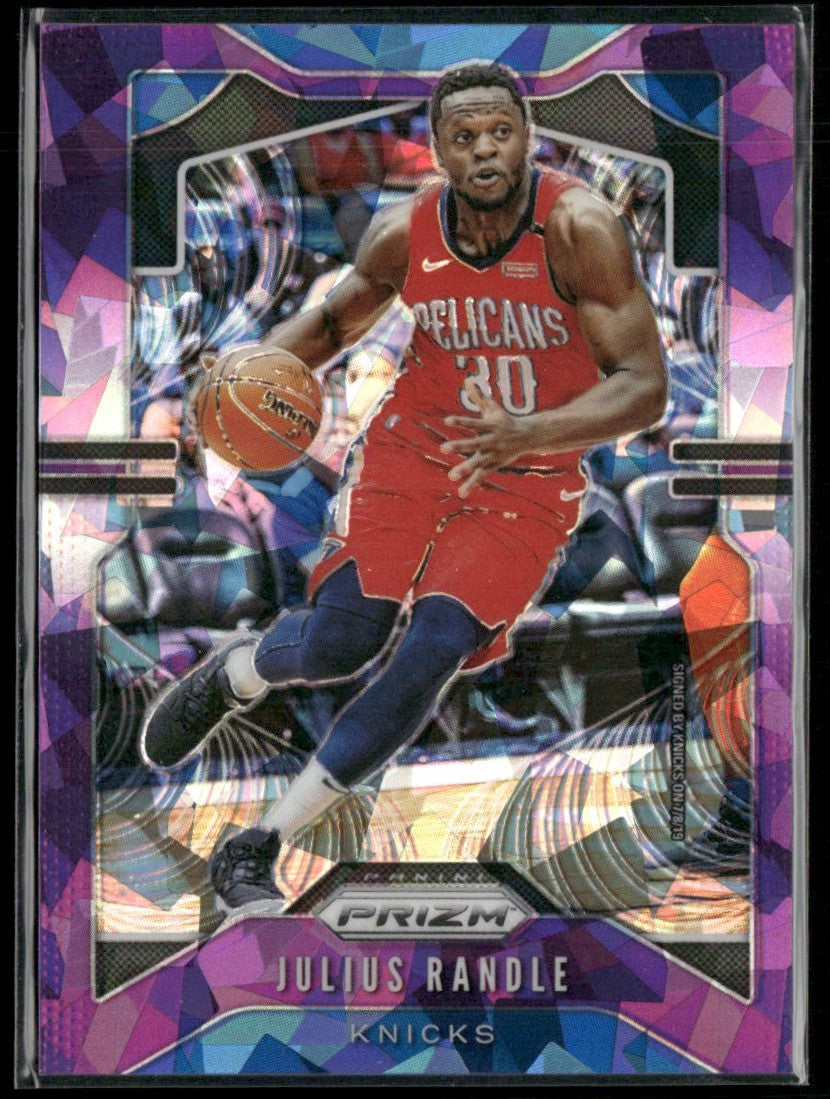 Julius Randle 2019 Panini Prizm Purple Ice /149 #172 New York Knicks