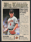 Cal Ripken Jr. 2001 Upper Deck Big League Beat #BB8 Baltimore Orioles