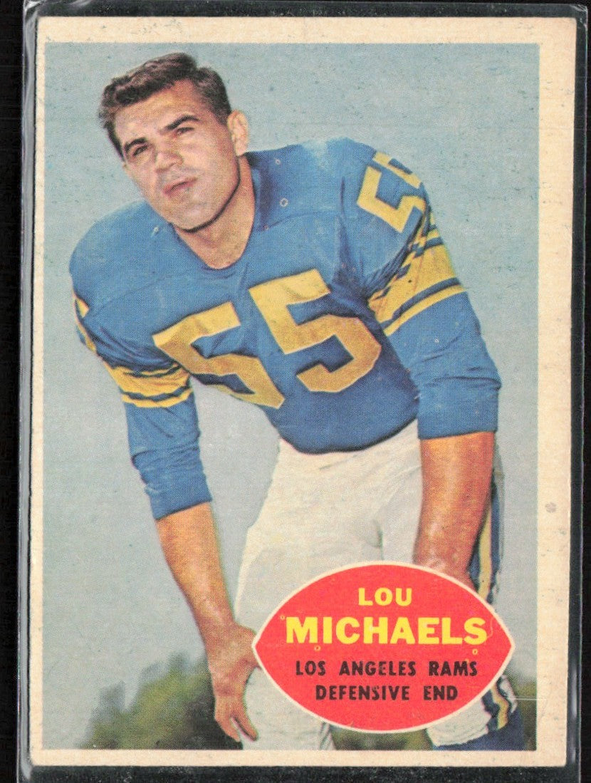 Lou Michaels 1960 Topps RC #69 Los Angeles Rams