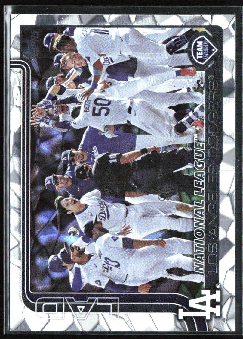 Los Angeles Dodgers 2025 Topps Diamante #302 Los Angeles Dodgers