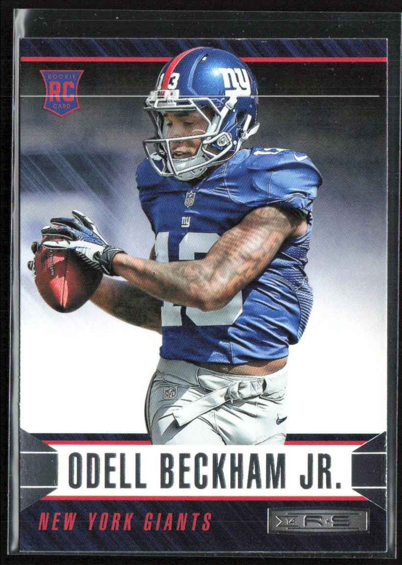 Odell Beckham Jr. 2014 Panini Rookies & Stars RC #176 New York Giants