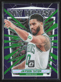 Jayson Tatum 2023 Donruss Optic My House Purple #7 Boston Celtics