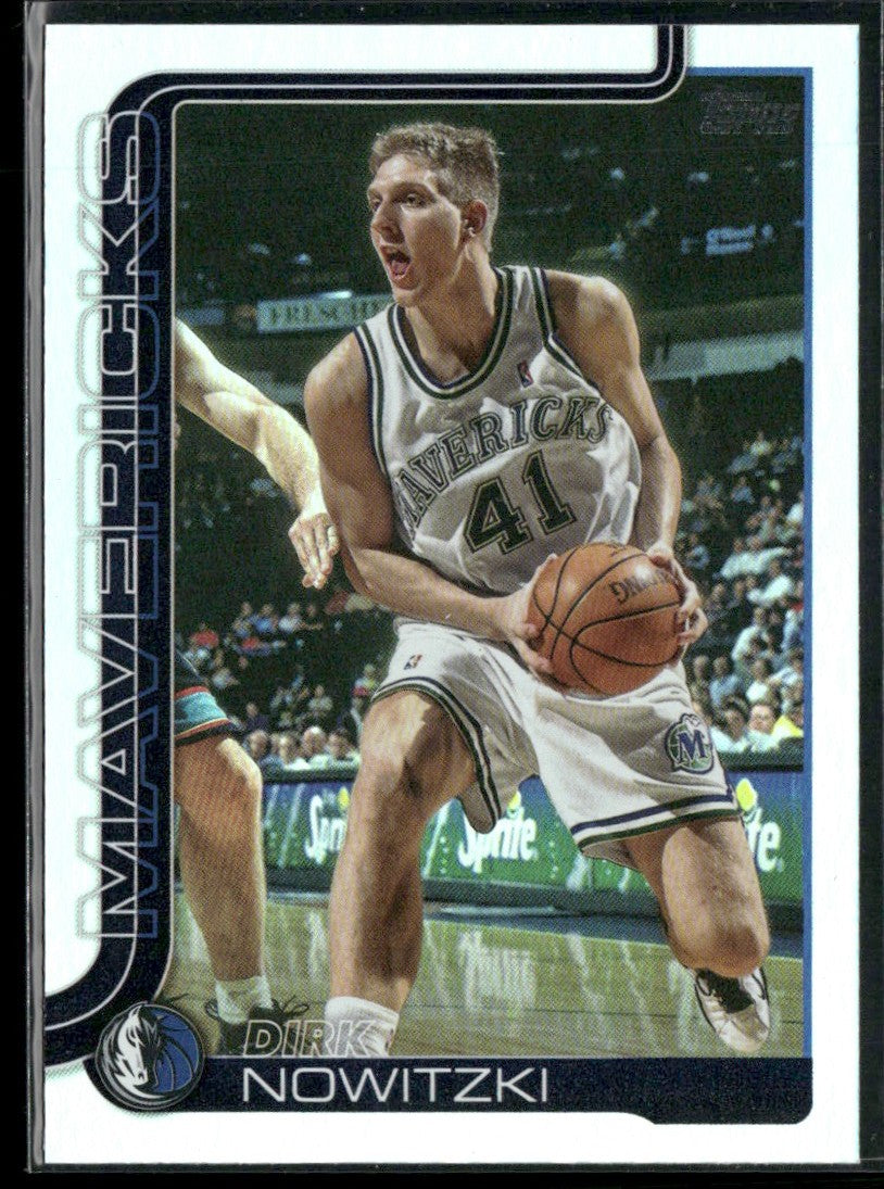 Dirk Nowitzki 2025 Topps Rainbow Foil #252 Dallas Mavericks
