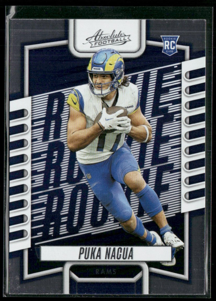 Puka Nacua 2023 Panini Absolute RC #189 Los Angeles Rams