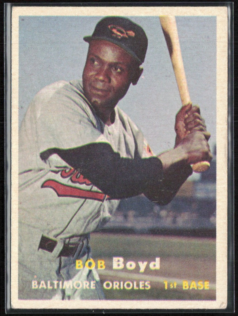 Bob Boyd 1957 Topps #26 Baltimore Orioles