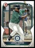 Lazaro Montes 2023 Bowman 1st #BP-58 Seattle Mariners