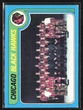Chicago Blackhawks Team 1979 Topps Team Checklist #247 Chicago Blackhawks
