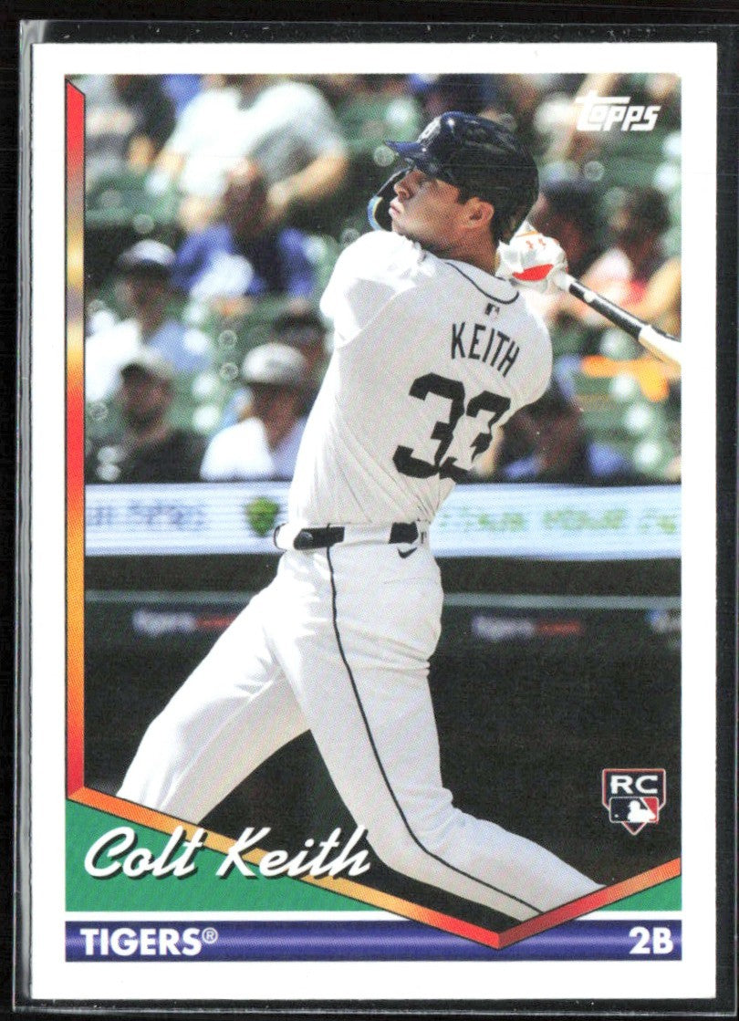 Colt Keith 2024 Topps Archives RC #272 Detroit Tigers