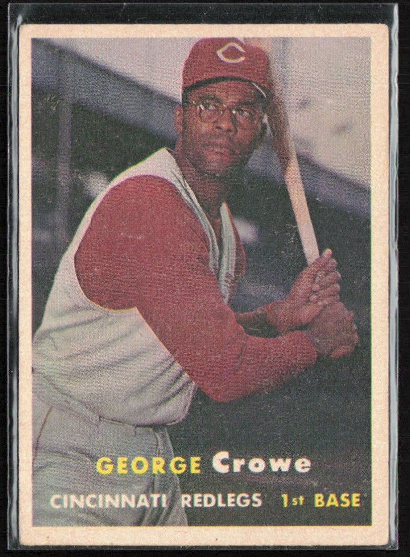 George Crowe 1957 Topps #73 Cincinnati Reds