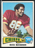 Buck Buchanan 1975 Topps #16 Kansas City Chiefs