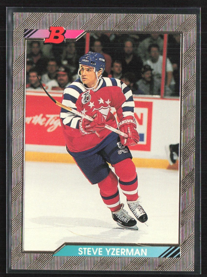 Steve Yzerman 1992 Bowman #220 Detroit Red Wings