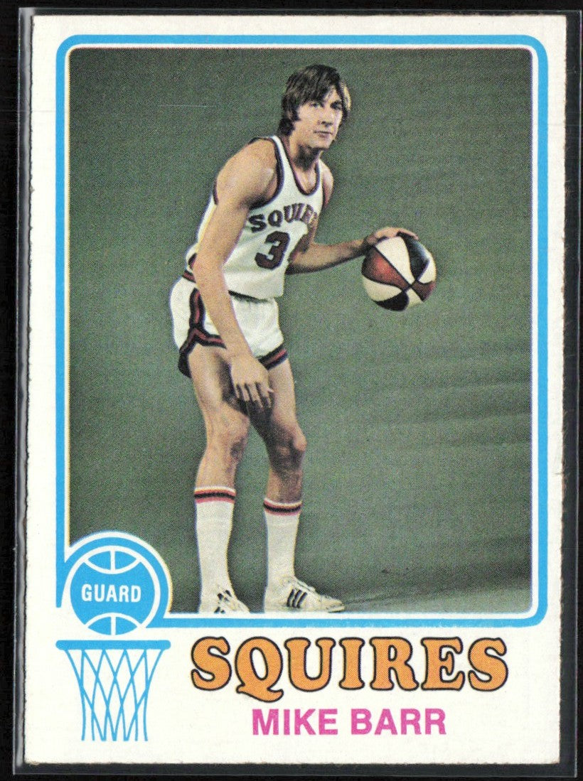 Mike Barr 1973 Topps #198 Virginia Squires