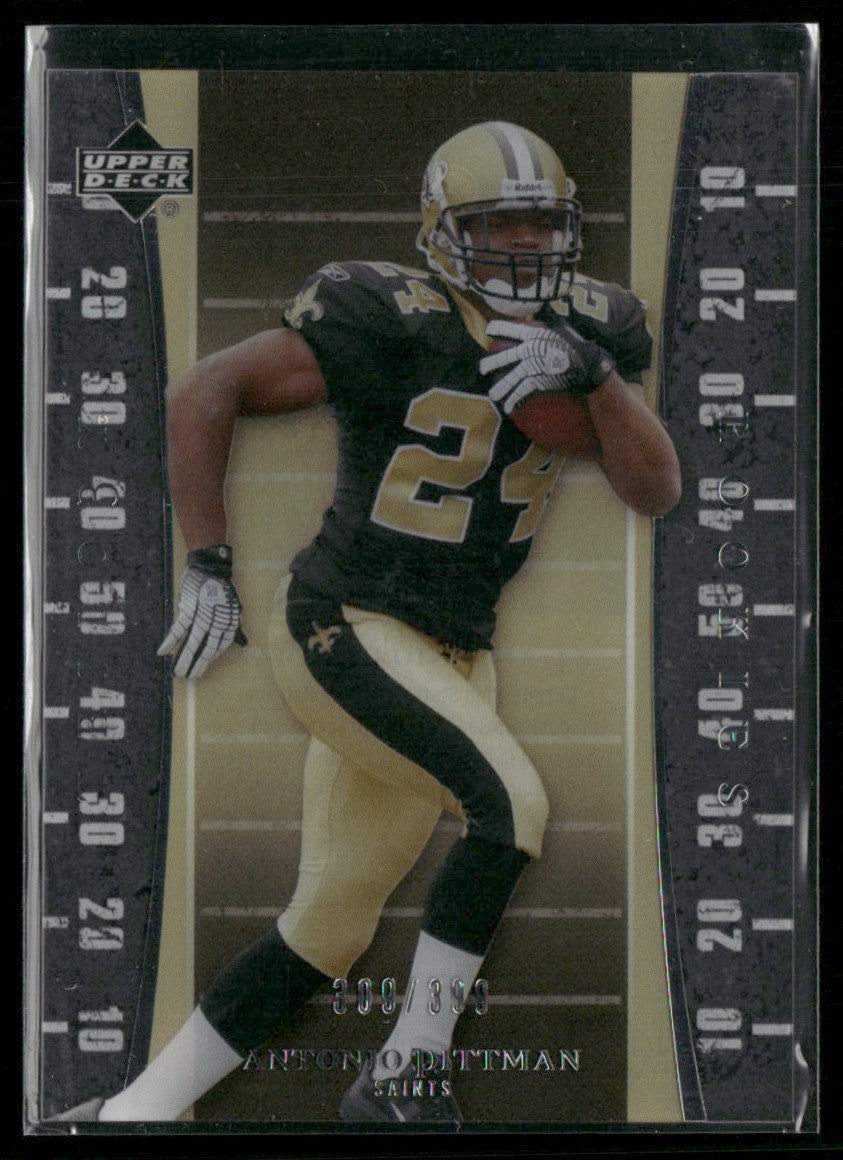 Antonio Pittman 2007 Upper Deck Trilogy RC /399 #124 New Orleans Saints