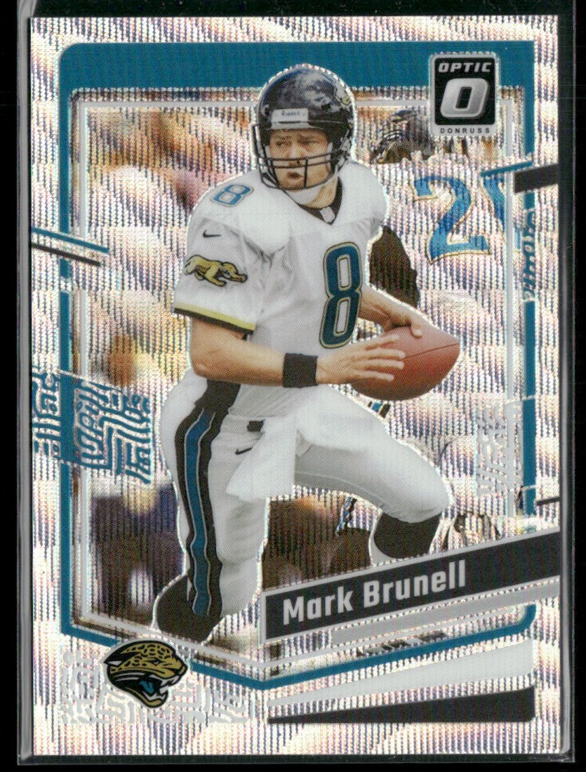 Mark Brunell 2023 Donruss Optic Wave Prizm /300 #84 Jacksonville Jaguars