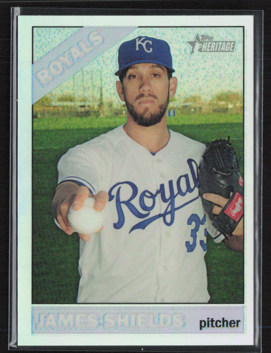 James Shields 2015 Topps Heritage Chrome Refractor /566 #THC-460